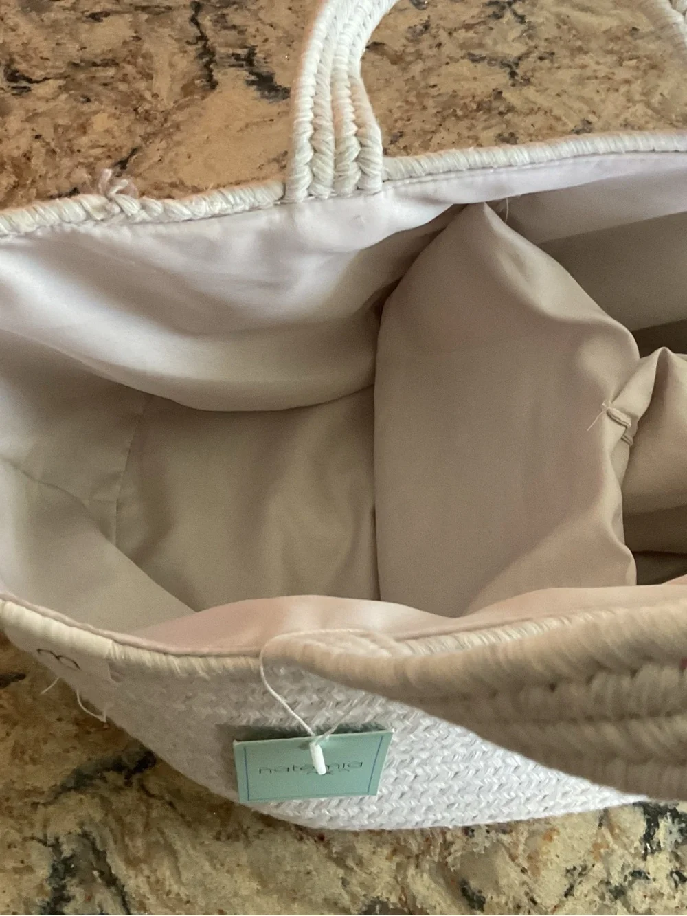 Natemia Braided Diaper Bag NEW with bonus gift
